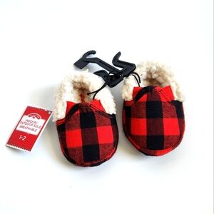 Christmas Family Matching Baby Plaid Slippers